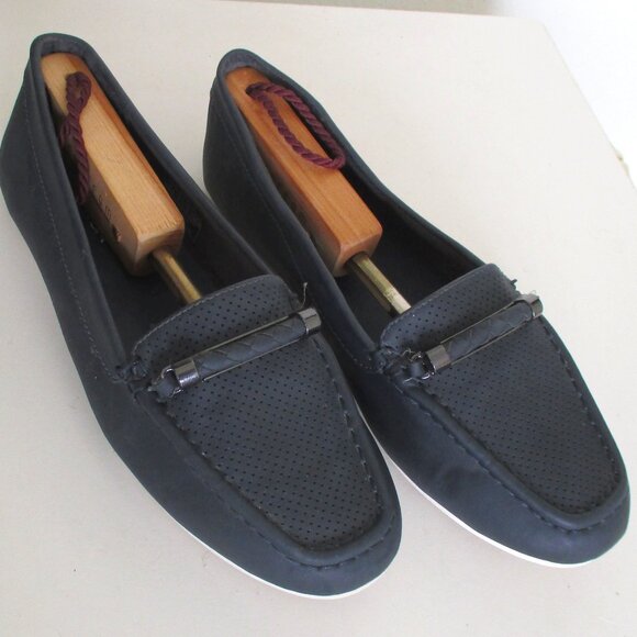 Nautica "Beckington" Womens Slate Gray Flat Moccasin Loafer - Size 8M - Picture 1 of 9